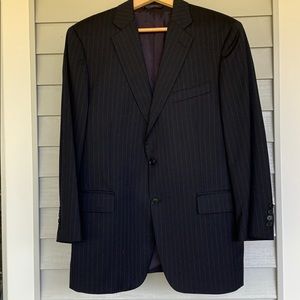 Brooks Brothers Dark blue pinstriped suit